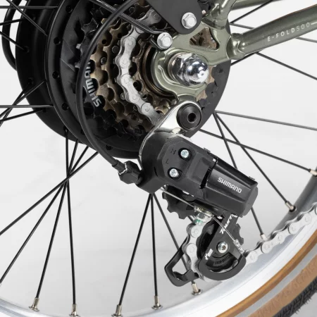 Електрически сгъваем велосипед BTWIN E Fold 500